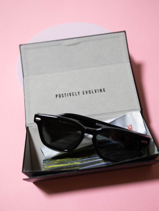 KIAURA Sunglasses in Black Crystal main image 8